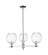Arcadia Three Light Pendant in Polished Chrome (405|7163CRPCG4587CL)
