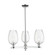 Arcadia Three Light Pendant in Polished Chrome (405|7163CRPCG4576CL)