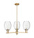 Arcadia Three Light Pendant in Champagne Bronze (405|7163CRCBG4596CL)