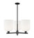 Arcadia Three Light Pendant in Matte Black (405|7163CRBKG5598GWH)