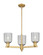 Arcadia Three Light Pendant in Brushed Brass (405|7163CRBBG5595SM)