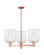 Arcadia Three Light Pendant in Antique Copper (405|7163CRACG5598CL)