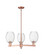 Arcadia Three Light Pendant in Antique Copper (405|7163CRACG4596CL)