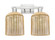 Arcadia Two Light Bath Vanity in Brushed Satin Nickel (405|7162WSNG5598ME)