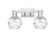 Arcadia Two Light Bath Vanity in Brushed Satin Nickel (405|7162WSNG12136CL)