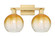 Arcadia Two Light Bath Vanity in Satin Gold (405|7162WSGG4838AM)