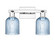 Arcadia Two Light Bath Vanity in Polished Chrome (405|7162WPCG5595BL)