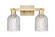 Arcadia Two Light Bath Vanity in Champagne Bronze (405|7162WCBG5595CL)