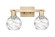 Arcadia Two Light Bath Vanity in Champagne Bronze (405|7162WCBG12136CL)