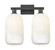 Arcadia Two Light Bath Vanity in Matte Black (405|7162WBKG4827OP)