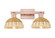 Arcadia Two Light Bath Vanity in Antique Copper (405|7162WACNBD275NAT)