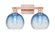 Arcadia Two Light Bath Vanity in Antique Copper (405|7162WACG4838SB)