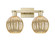 Arcadia Two Light Bath Vanity in Antique Brass (405|7162WABG4587ME)