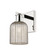 Arcadia One Light Wall Sconce in Polished Nickel (405|7161WPNG5595ME) Arcadia One Light Wall Sconce in Polished Nickel (405|7161WPNG5595ME)