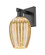 Arcadia One Light Wall Sconce in Matte Black (405|7161WBKG4576ME)