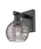 Arcadia One Light Wall Sconce in Matte Black (405|7161WBKG12136SM)