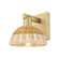 Arcadia One Light Wall Sconce in Brushed Brass (405|7161WBBNBD275NAT)
