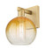 Arcadia One Light Wall Sconce in Brushed Brass (405|7161WBBG4838AM)