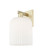 Arcadia One Light Wall Sconce in Antique Brass (405|7161WABG5598GWH)