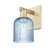 Arcadia One Light Wall Sconce in Antique Brass (405|7161WABG5595BL)