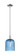 Arcadia One Light Pendant in Polished Nickel (405|7161SPNG5598BL)