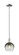Arcadia One Light Mini Pendant in Polished Nickel (405|7161SPNG4838SL)