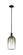 Arcadia One Light Mini Pendant in Matte Black (405|7161SBKG4827SL)