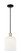 Arcadia One Light Mini Pendant in Black Antique Brass (405|7161SBABG5598GWH)