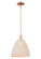 Arcadia One Light Mini Pendant in Antique Copper (405|7161SACNBD12NAT)