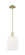 Arcadia One Light Mini Pendant in Antique Brass (405|7161SABG5598GWH)