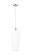 Arcadia One Light Mini Pendant in Brushed Satin Nickel (405|7161PSNG4568WH)