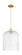 Arcadia One Light Mini Pendant in Satin Gold (405|7161PSGG55912SDY)