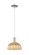 Arcadia One Light Mini Pendant in Polished Nickel (405|7161PPNNBD29NAT)