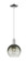 Arcadia One Light Mini Pendant in Polished Chrome (405|7161PPCG4838SL)