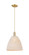 Arcadia One Light Mini Pendant in Champagne Bronze (405|7161PCBNBD12NAT)