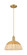 Arcadia One Light Mini Pendant in Brushed Brass (405|7161PBBNBD212NAT)