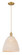 Arcadia One Light Mini Pendant in Brushed Brass (405|7161PBBNBD12NAT)