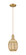 Arcadia One Light Mini Pendant in Brushed Brass (405|7161PBBG4596ME)