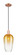 Arcadia One Light Mini Pendant in Antique Copper (405|7161PACG4847AM)