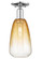 Arcadia One Light Semi-Flush Mount in Polished Chrome (405|7161CPCG4806AM)