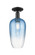 Arcadia One Light Semi-Flush Mount in Matte Black (405|7161CBKG4847SB)