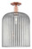 Arcadia One Light Semi-Flush Mount in Antique Copper (405|7161CACG55912SM)
