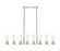 Downtown Urban Eight Light Linear Pendant in Polished Nickel (405|6178IPNG6178SDY)