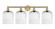 Edison Four Light Bath Vanity in Brushed Brass (405|6164WBBG5598SDY)