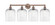 Edison Four Light Bath Vanity in Antique Copper (405|6164WACG5598CL)