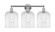Edison Three Light Bath Vanity in Polished Chrome (405|6163WPCG5598CL)