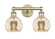 Edison Two Light Bath Vanity in Antique Brass (405|6162WABG1286)