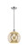 Edison One Light Mini Pendant in Polished Chrome (405|6161PPCG12812)