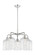 Ballston Five Light Chandelier in Polished Chrome (405|5165CRPCG5598CL)
