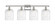 Ballston Four Light Bath Vanity in Polished Nickel (405|5164WPNG5598SDY)